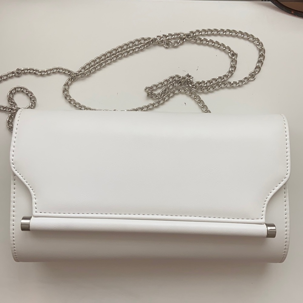 Call It Spring White (Faux) Leather Handbag